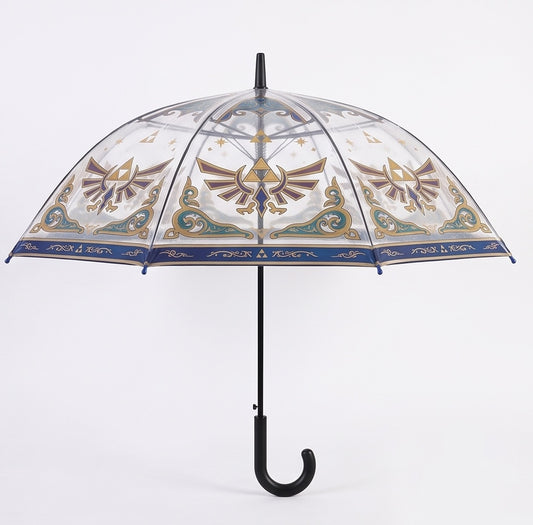 OcaRain clear umbrella open, side view